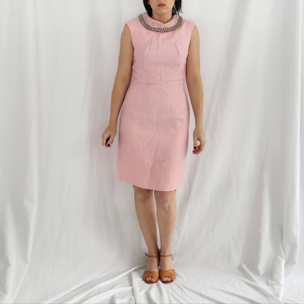 60s Pink Dress with Jacket
